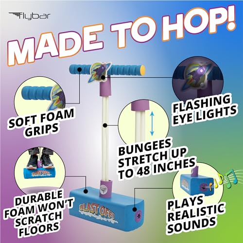 New Flybar My First Foam Pogo Jumper, Rocket - Kidsy