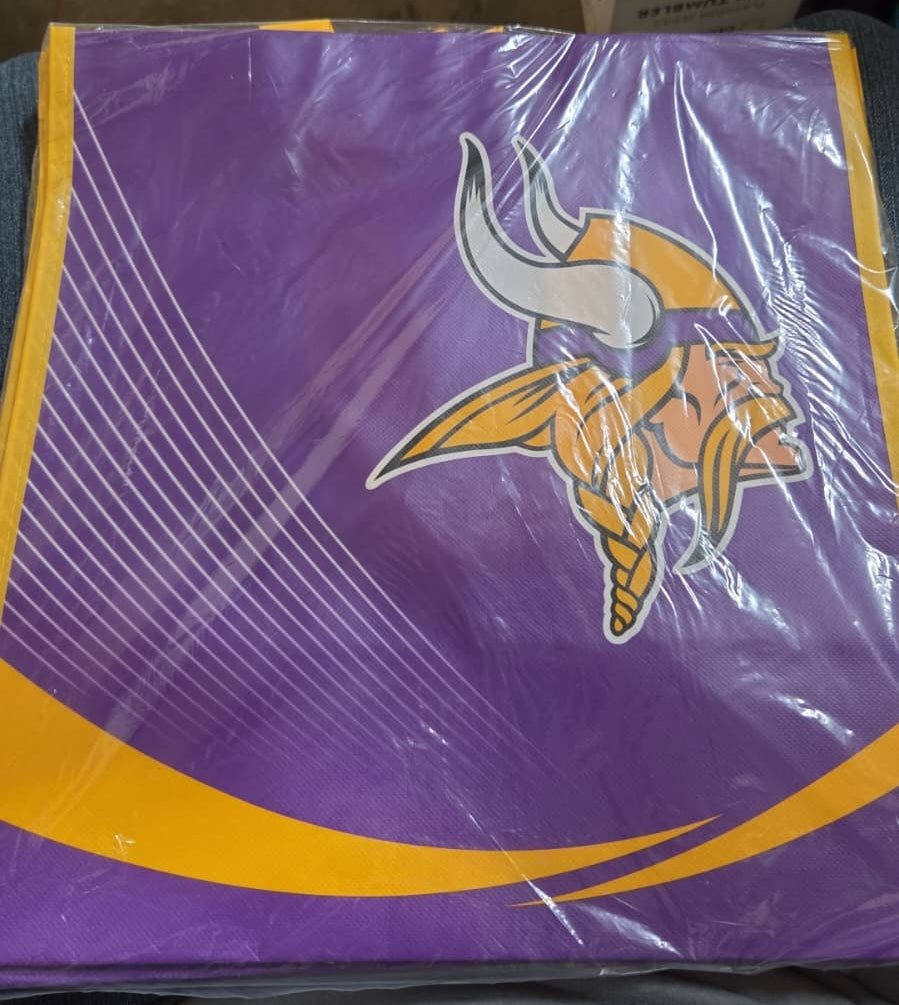 New FOCO Minnesota Vikings Reusable Shopping Bags 4 - Pack - Kidsy