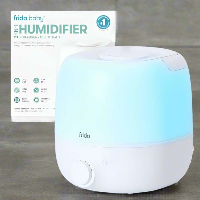 New Frida Baby 3 - in - 1 Cool Mist Humidifier (White) - Kidsy
