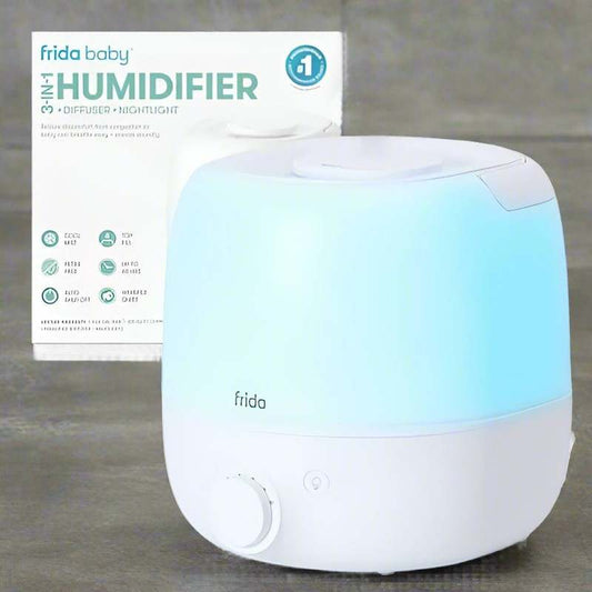 New Frida Baby 3 - in - 1 Cool Mist Humidifier (White) - Kidsy