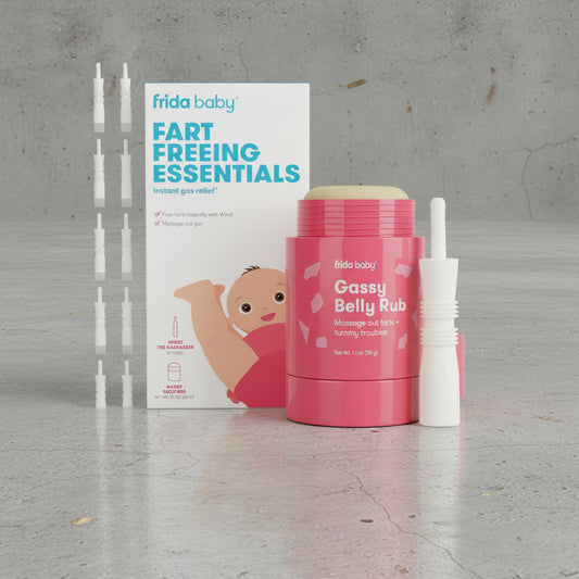 New Frida Baby Fart Freeing Essentials (Windi 10ct+ Gassy Belly Rub) - Kidsy
