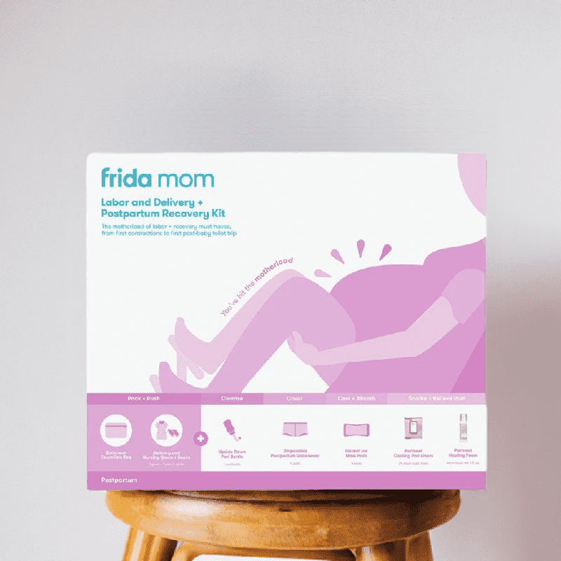 New Frida Mom Labor & Postpartum Recovery Kit (Pink)