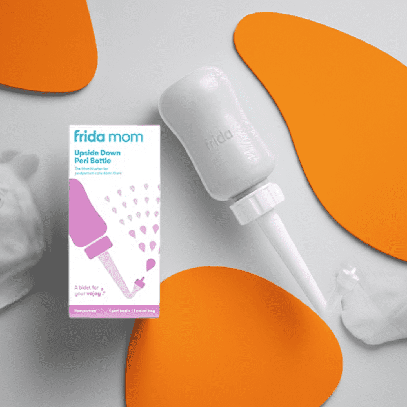 New Frida Mom Upside Down Peri Bottle (Grey) - Kidsy