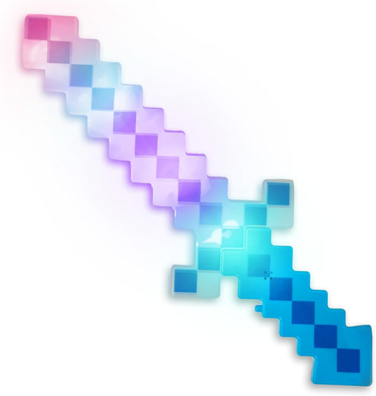 New Fun Central LED Light - Up Pixel Sword, 18 Inch - Kidsy