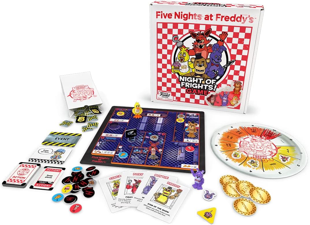 New Funko Games Five Nights at Freddy’s Night of Frights Board Game - Kidsy