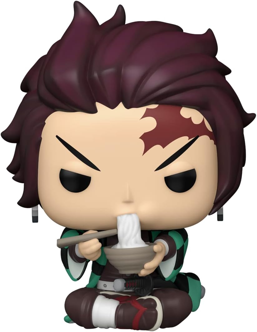 New Funko POP Animation Demon Slayer Tanjiro with Noodles Vinyl Figure - Kidsy