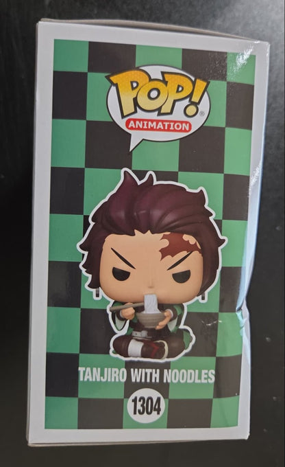 New Funko POP Animation Demon Slayer Tanjiro with Noodles Vinyl Figure - Kidsy
