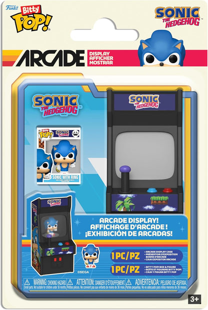 New Funko Pop Bitty Arcade Sonic the Hedgehog Vinyl Figure - Kidsy