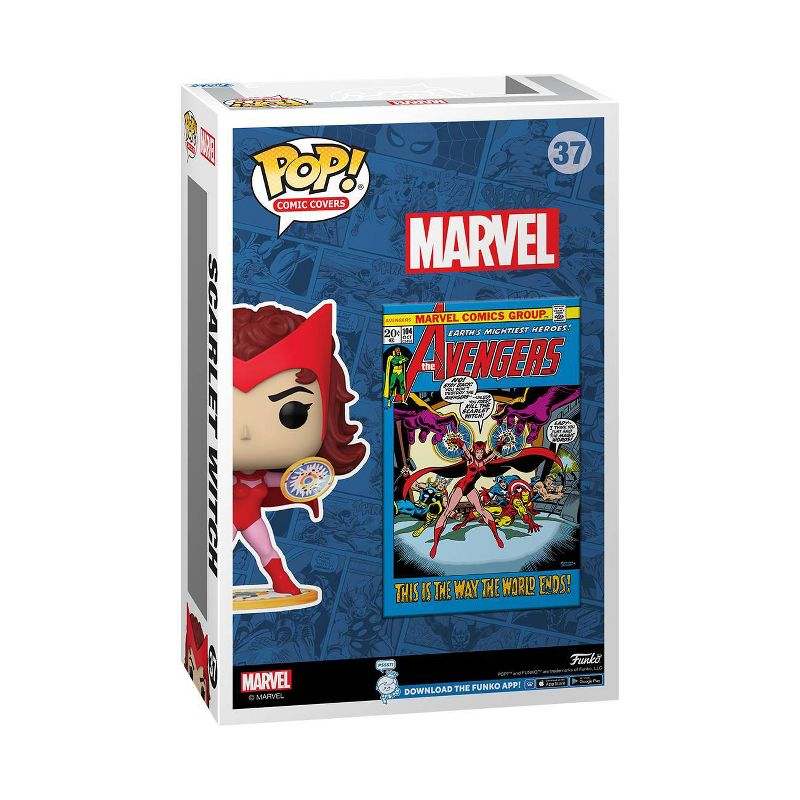 New Funko POP! Comic Cover: Marvel Avengers 104 - Scarlet Witch Vinyl Collectible - Kidsy