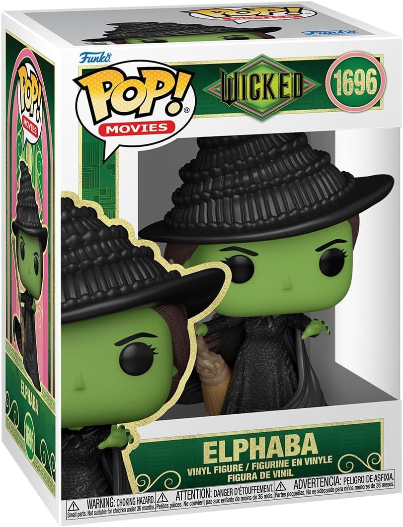 New Funko POP Movies Elphaba Vinyl Figure (Green) - Kidsy