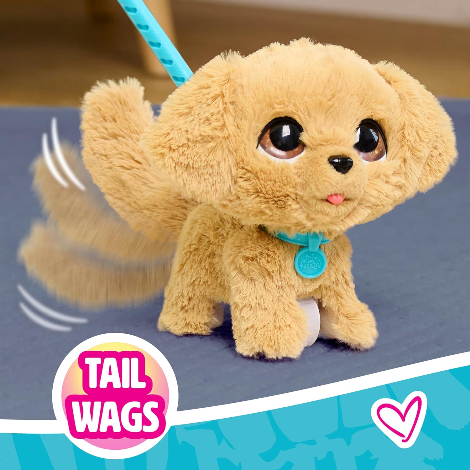 New FurReal Wag - A - Lots Golden Retriever Toy - Kidsy