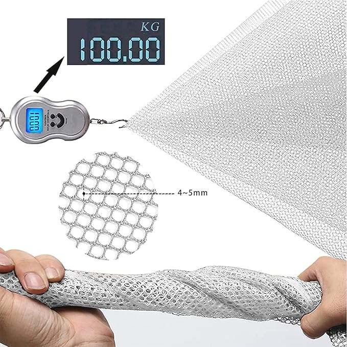 New GAGUTUBU Balcony Safety Net - 10ft x 2.6ft (White) - Kidsy