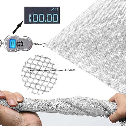 New GAGUTUBU Balcony Safety Net - 10ft x 2.6ft (White) - Kidsy