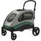New Garvee Extra Large Dog Stroller Foldable Steel Frame (Green) - Kidsy