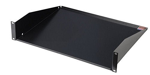 New Gator Rackworks Rack Mountable Accessory Shelf; 2U Size - 15" Deep (Black) FINAL SALE