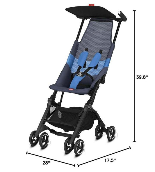 New GB Pockit Air All - Terrain Travel Stroller (Night Blue) - Kidsy