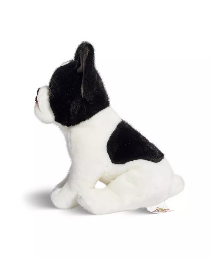 New Geoffrey's Toy Box 10" French Bulldog Plush Toy (Black) - Kidsy