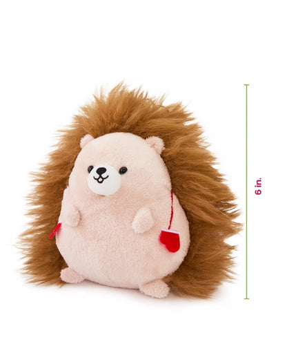 New Geoffrey's Toy Box 6" Winter Hedgehog with Mitts Plush Toy - Kidsy