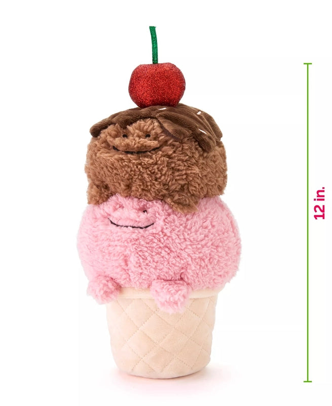 New Geoffrey's Toy Box Dessert Ice Cream Cone Plush Toy - Kidsy