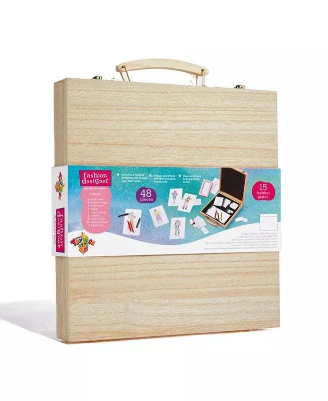 New Geoffrey’s Toy Box Fashion Designer Art Plates Set (48 Pieces) - Kidsy