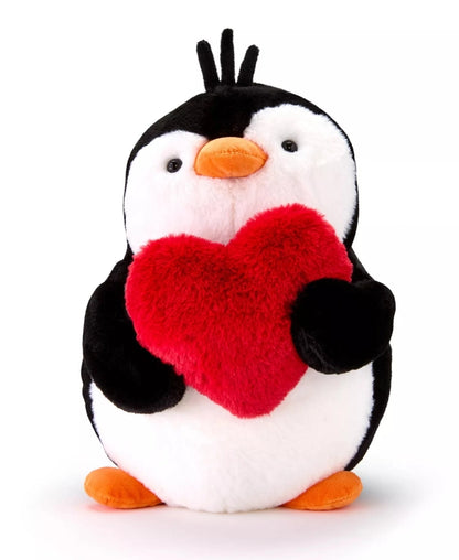 New Geoffrey's Toy Box Heart Penguin Plush Toy - Kidsy