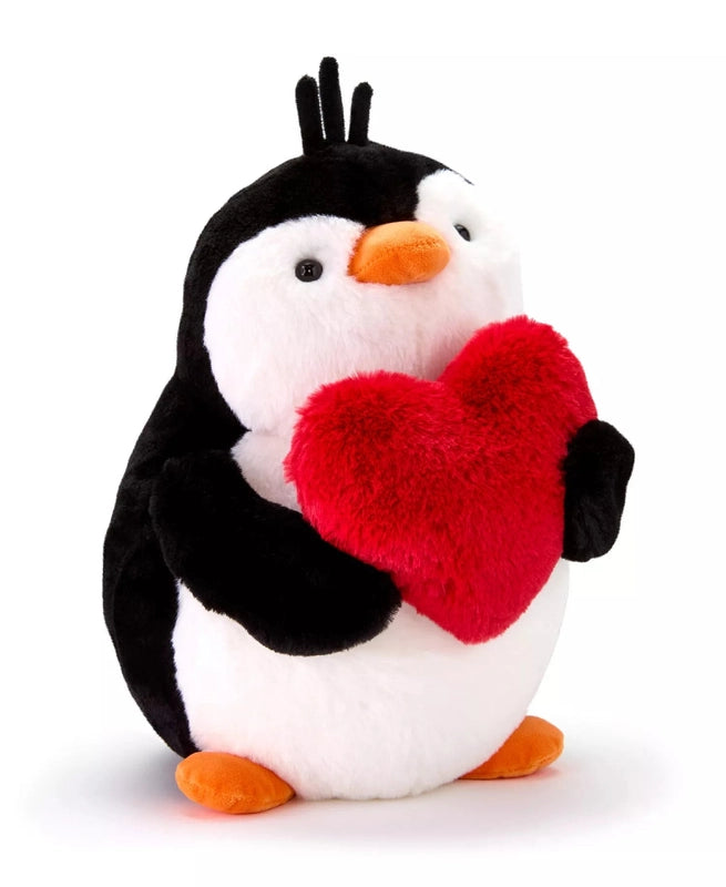 New Geoffrey's Toy Box Heart Penguin Plush Toy - Kidsy