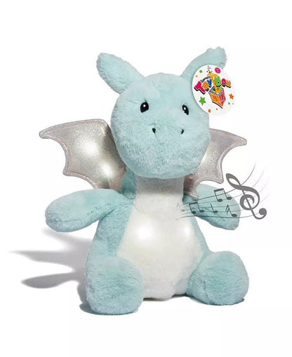 New Geoffrey's Toy Box LED Light - Up Dragon Plush (Light Green) - Kidsy