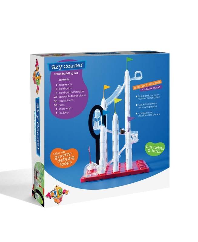 New Geoffrey's Toy Box Sky Coaster Track Building Set - Kidsy