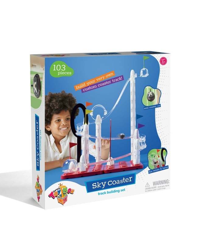 New Geoffrey's Toy Box Sky Coaster Track Building Set - Kidsy