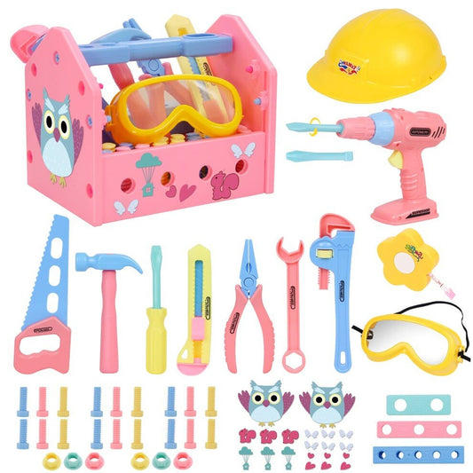 New Gifts2U Pretend Play Construction Tool Set with Accessories - Kidsy