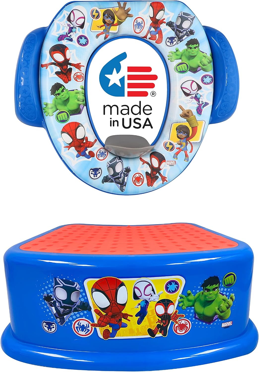 New Ginsey Spidey and His Amazing Friends Team Up 2-Piece Potty Training Set - Kidsy