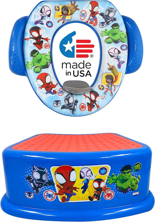 New Ginsey Spidey and His Amazing Friends Team Up 2-Piece Potty Training Set - Kidsy