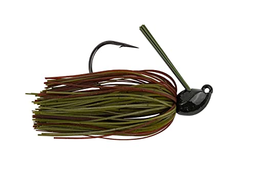 New Googan Squad Baits Thicc Flipping Jig (Green Pumpkin, 3/8 Oz.) - Kidsy