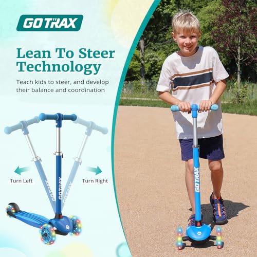 New Gotrax KS1 Kids Kick Scooter (Blue) - Kidsy