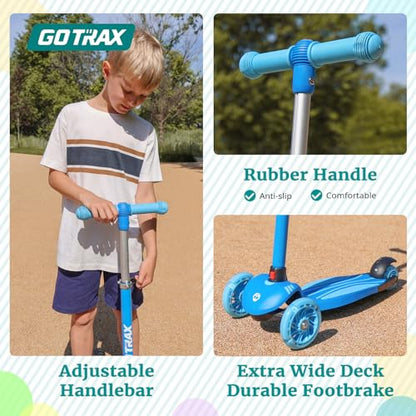 New Gotrax KS1 Kids Kick Scooter (Blue) - Kidsy