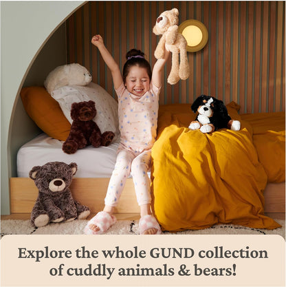 New GUND Cozys Collection Lion Plush Stuffed Animal for Ages 1 and Up (Orange/Red) - Kidsy