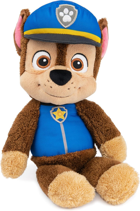 New GUND PAW Patrol Chase 13 - Inch Take Along Buddy Plush (Blue/Brown) - Kidsy