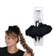 New Hairflair New York Black Velvet Scrunchy - Kidsy