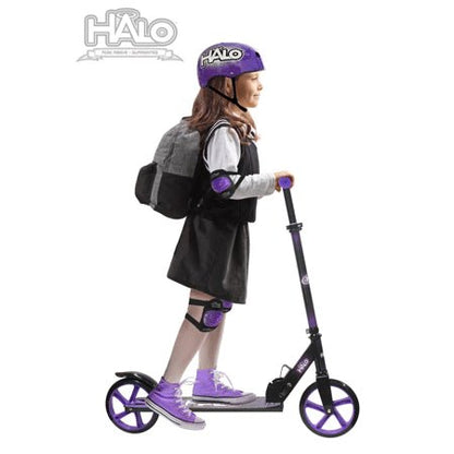 New HALO Rise Above Supreme 8 - Wheel Scooter (Purple) - Kidsy