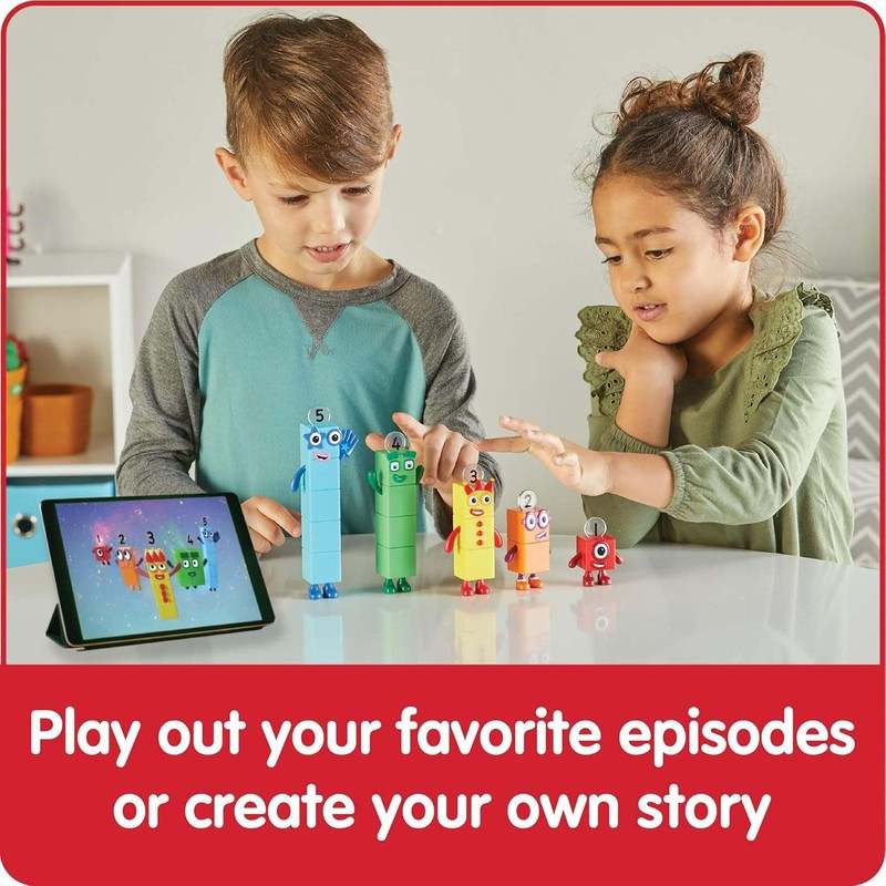 New Hand2mind Numberblocks Friends One to Five Figure Set - Kidsy