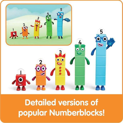 New Hand2mind Numberblocks Friends One to Five Figure Set - Kidsy