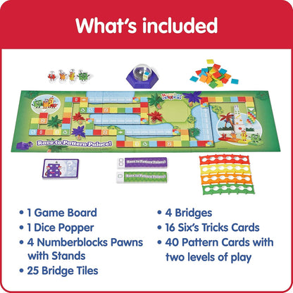 New Hand2mind Numberblocks Race to Pattern Palace! Math Board Game - Kidsy