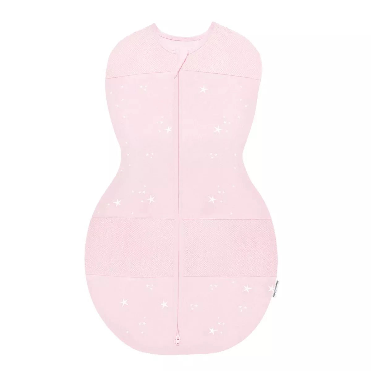 New Happiest Baby Sleepea Sack Swaddle Wrap (Pink with Stars - Small) - Kidsy