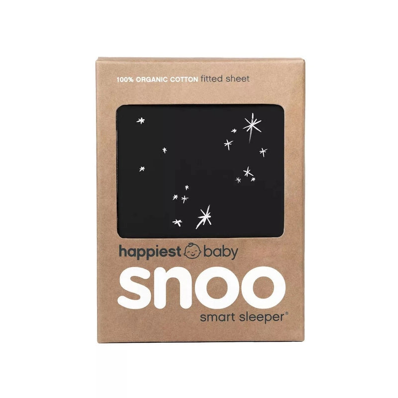 New Happiest Baby SNOO Bassinet Fitted Sheet (Black Galaxy) - Kidsy