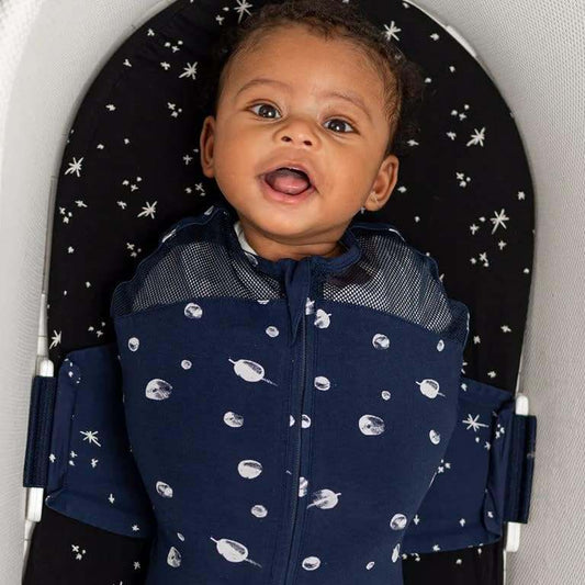 New Happiest Baby SNOO Sleep Sack (Midnight Planets - Large) - Kidsy