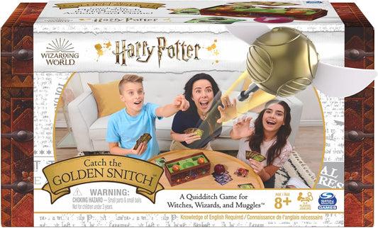 New Harry Potter Catch The Golden Snitch Quidditch Board Game - Ages 8 and Up - Kidsy