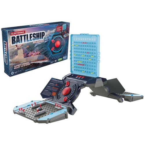 New Hasbro Gaming Battleship Reloaded Electronic Board Game - Kidsy