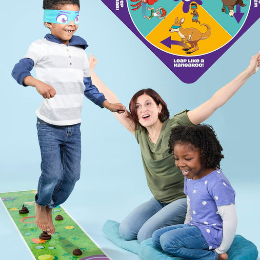New Hasbro Gaming Don’t Step in It! Blindfold Preschool Game - Kidsy