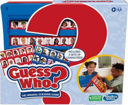 New Hasbro Gaming Guess Who Original Board Game (2 Players) - Kidsy