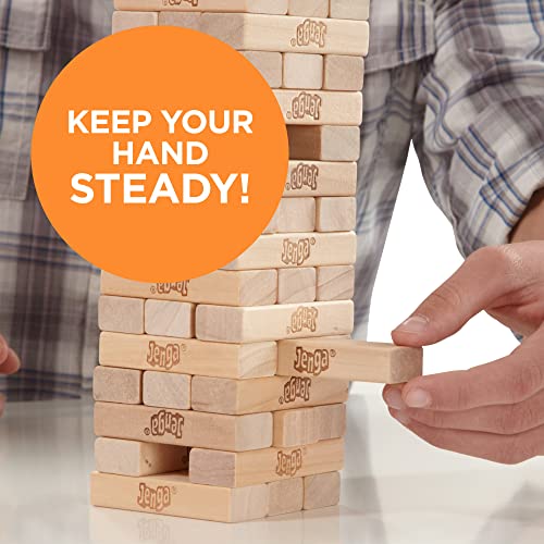 New Hasbro Gaming Jenga Wooden Blocks - Kidsy